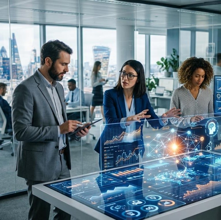 Imagen ilustrativa del programa Inteligencia Artificial aplicada al trabajo
