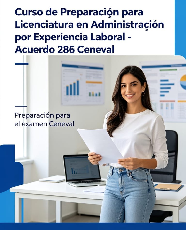 Anuncio del curso de preparación en Administración publicado por AD ASTRA UNIVERSIDAD